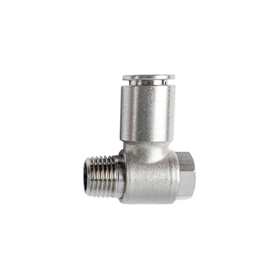 Metal Swiv. Elbow 10mm X 1/4" M